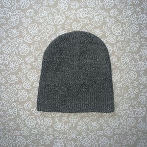Gray Knit Beanie
